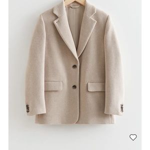 & other Stories Oversized Wool Blazer